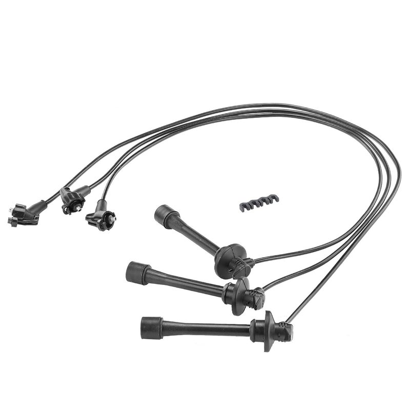 OXCANO 6324 3 قطع أسلاك شمعات الإشعال متوافقة مع لكزس ES300 1996 1997 1998 1999 2000 2001، تويوتا أفالون 1996 1997 1998 1999، كامري 1996-2001، سيينا 1998-2000، سولارا 1999-2003 - V6 3.0L بنزين - Image 1